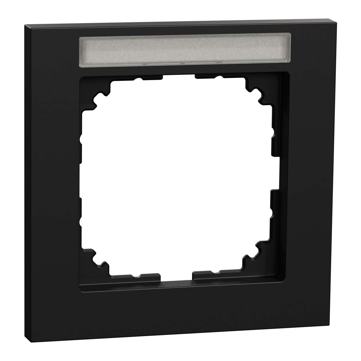 Merten Cadre M-Pure quadruple, anthracite, 1 pièce