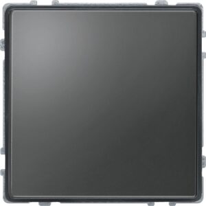 Blindabdeckung, anthrazit, AQUADESIGN, Merten 348314
