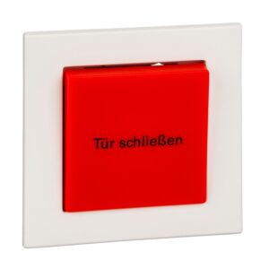 Auslösetast.f.Feststellanl.1 Schließer 1-pol.+ 1 Öffner 1-pol.polarws.M-PLAN, Merten MEG3167-2119