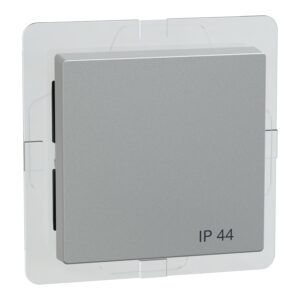 Wippe IP44, aluminium, System M, Merten 433060