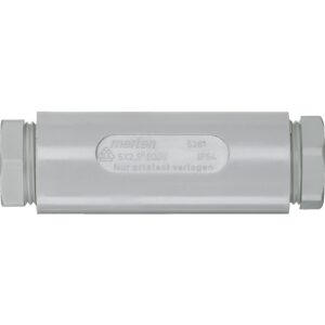 Kabelverbindungsmuffe, 5 x 2,5 mm2, grau, Merten 526129