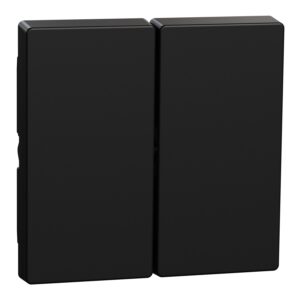 Wippe für Serienschalter, schwarz matt, System M, Merten MEG3400-0403