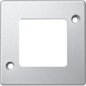 Rahmen, 1fach, mattsilber, PANZER, Merten 480160