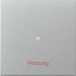 Wippe Kontrollf. + Heizung Ein/Aus System 55 F Alu Gira 367826