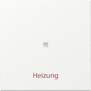 Wippe Kontrollf. + Heizung Ein/Aus System 55 Reinweiß m Gira 367827
