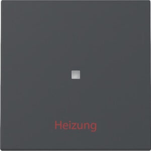 Wippe Kontrollf. + Heizung Ein/Aus System 55 Anthrazit Gira 367828