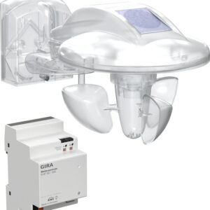Wettersensor + Wetterzentrale (REG) KNX Gira 514600