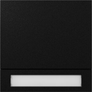 Ruftastenmodul 1f System 106 Schwarz m Gira 5531925