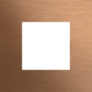 Frontpl. Gira KeyIn Fingerprintmod. System 106 Bronze Gira 5545921