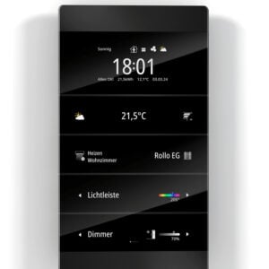 Enertex® MeTa²  KNX Premium, schwarz eloxiert, Enertex 1177-01-sw