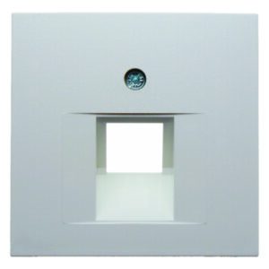 Zentralstück für UAE Steckdose Berker S.1/B.3/B.7 polarweiß, glänzend, Berker 14078989