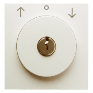Zentralstück m Schloss für Jal. S.1 weiß, Berker 1083898200