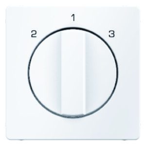 Zentralstück m Drehk für 3S Q.1/Q.3 pw, Berker 1084608900