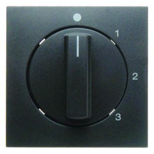 Zentralstück m Drehk für 3S B.3/B.7 anth, Berker 1096160600