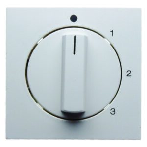 Zentralstück m Drehk für 3S S.1/B.3/7 pw, Berker 1096190900