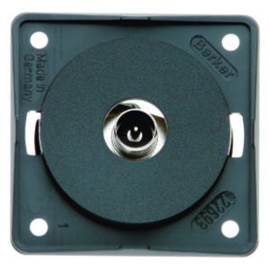 Antennen Verbinderdose TV ITG anthrazit, Berker 945812505