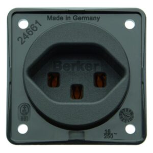 Steckdose mit SK CH Typ 23 ITG anthrazit, Berker 962592505