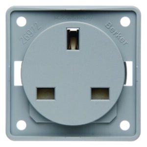 Steckdose mit SK British Standard ITG gr, Berker 962622506