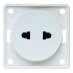 Steckdose ohne SK Euro-US Stand ITG pw, Berker 962572502