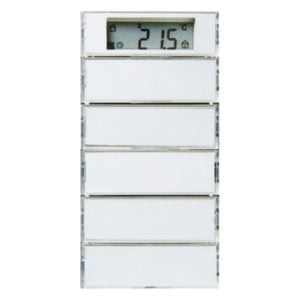 Tastsensor 5fach mit RTR, Display BerkerS.1/B.3/B.7, Berker 75665780