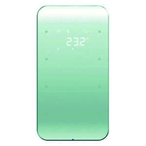 Touchsensor 3fach mit Temperaturregler Berker R.1 Glas, polarweiß, Berker 75643060
