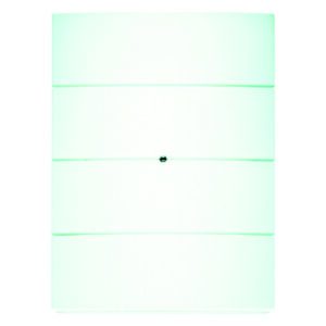 Tastsensor 4fach B.IQ polarweiß, matt, Berker 75164099