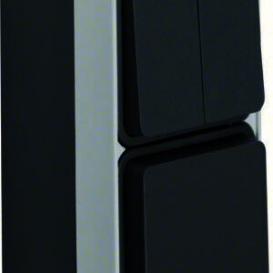 W.1 SSD+WSS Kombination Ap, grau/lichtgrau matt, Berker 47903525