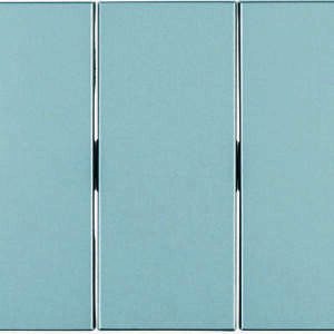 K.5 Wippe 3fach, aluminium, Berker 14657003
