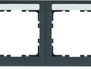 Rahmen mit Beschriftungsfeld Berker S.1 anthrazit, matt, Berker 10249969