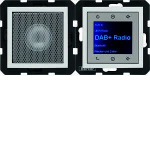 Radio m. Lautspr.DAB+,Bt.,S.1/B.x pw.gl., Berker 30808989