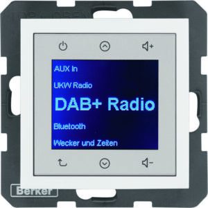 Radio DAB+, Bt., S.1/B.x pw., gl., Berker 30848989