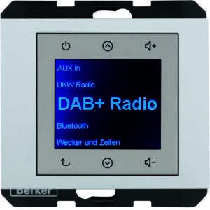 Radio DAB+, Bt., K.x pw., gl., Berker 30847009
