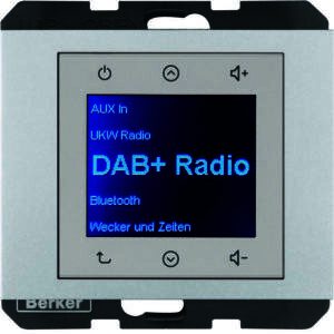 Radio DAB+, Bt., K.x alu, Berker 30847003