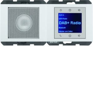 Radio mit Lautspr. DAB+ K.x pw. gl., Berker 29807009