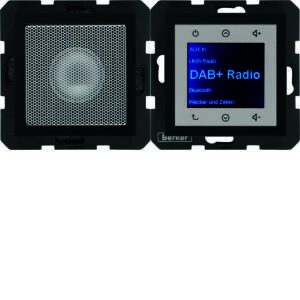 Radio mit Lautspr. DAB+ B.x ant. matt, Berker 29801606