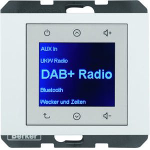 Radio DAB+, K.x pw., gl., Berker 29847009