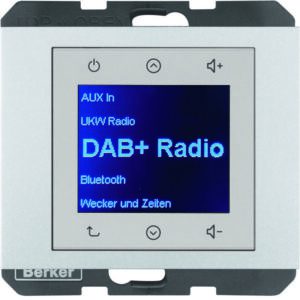 Radio DAB+, K.x alu, Berker 29847003