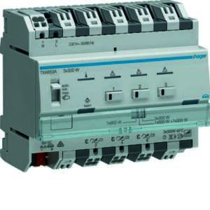KNX easy Univ.-/Dimmaktor 3fach 300 W REG Hager HTXA663A