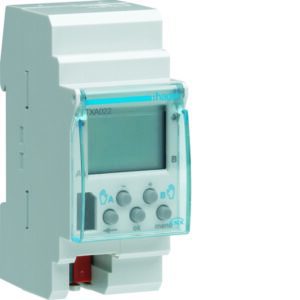 KNX Wochenschaltuhr 2 Kanäle REG  Hager HTXA022