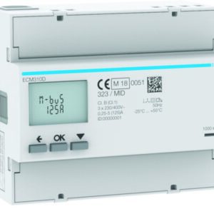 Energiezähler 3ph,direkt 125A, MBUS, MID Hager HECM310D