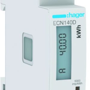 Energiezähler 1phasig,direkt 40A  Hager HECN140D