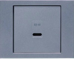 Z-ST für USB K.x, edelstahl, Berker 48607004