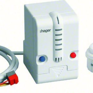 KNX Stellantrieb mit Temperaturr.  Hager HTX502