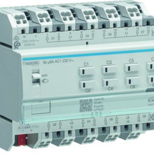 KNX Jalousieaktor 8-fach, 230V Hager HTYAS628C