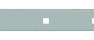 Kabelführungs-Patchpanel zur Aufnahmen von max. 5 Kabelbügeln, 19"/1 HE, lichtgrau (ähnlich RAL 7035), Rutenbeck 23510011