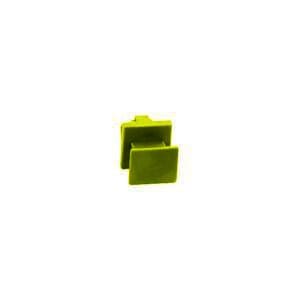 Blindstecker zum Schutz unbelegter RJ45-Stecköffnungen, gelb (ähnlich RAL 1023), Rutenbeck 13510513