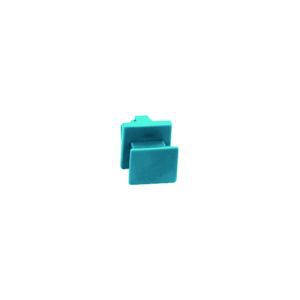 Blindstecker zum Schutz unbelegter RJ45-Stecköffnungen, blau (ähnlich RAL 5012), Rutenbeck 13510514