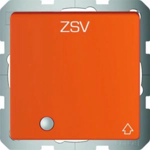 Steckdose SCHUKO m.KLPD u.LED Q.x orange, Berker 41516014