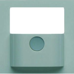 KNX K.1 Abdeckung für Bewegungsmelder-Modul, polarweiß glänzend, Berker 80960479