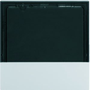 KNX S.1/B.x Abdeckung für RTR/RC, polarweiß glänzend, Berker 80960189